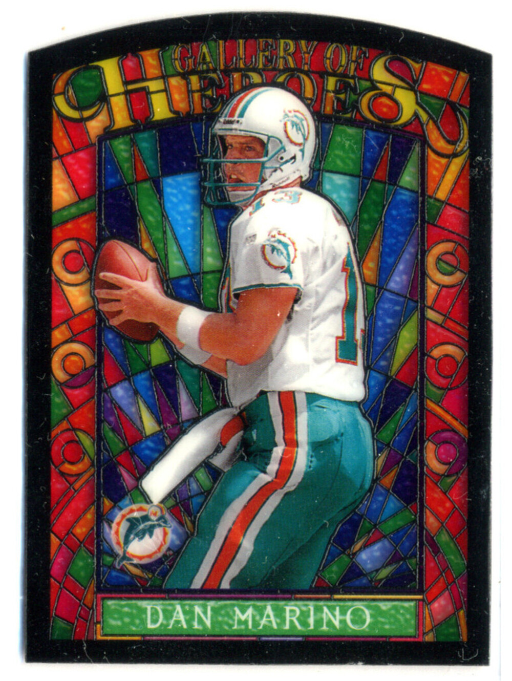 1997 Topps Gallery: #GH11 Dan Marino Gallery of Heroes - Beautiful